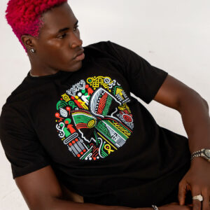 MB African Motif Tee | Mummy's Boy Clothing